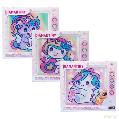 Nice: Diamantiny Kawaii Unicorn Quadretto Assort 1