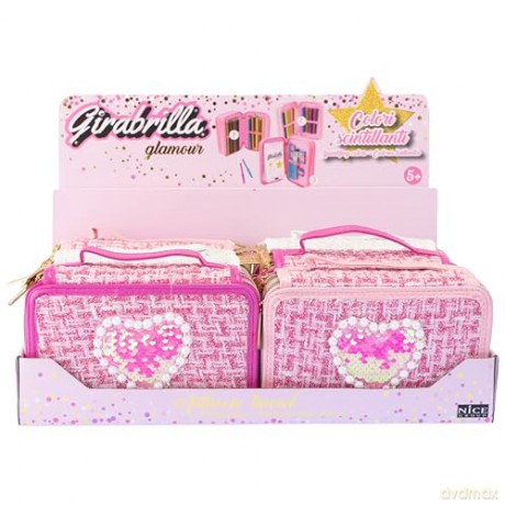 Nice: Girabrilla Astuccio Tweed 3 Livelli