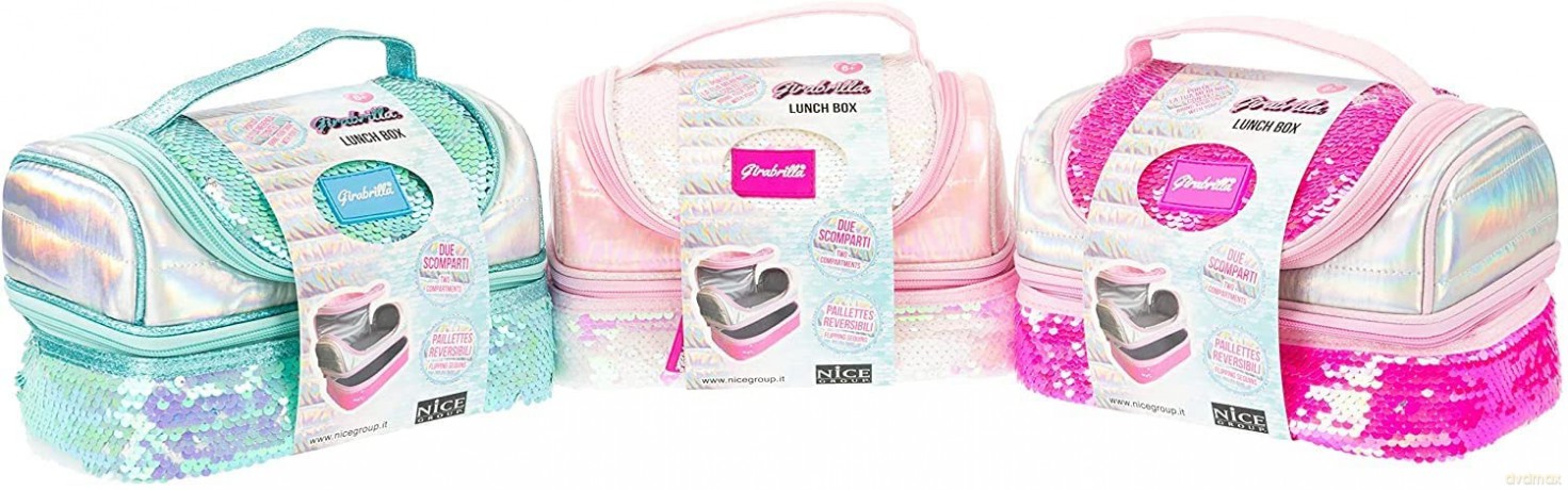 Nice: Girabrilla Puffer Lunch Box (Assortimento)