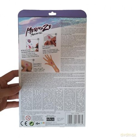 Nice: Mermaze Temporary Tattoo