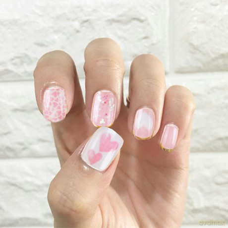 Nice: Pink It Press On Nails