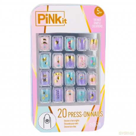 Nice: Pink It Press On Nails