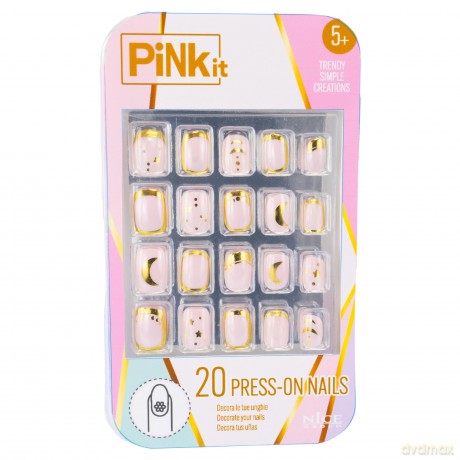 Nice: Pink It Press On Nails