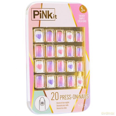 Nice: Pink It Press On Nails