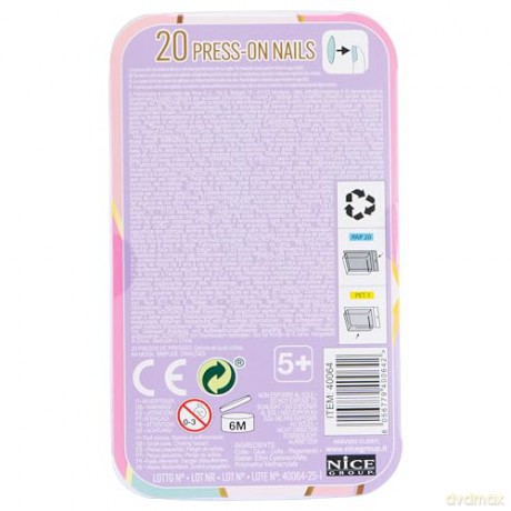 Nice: Pink It Press On Nails
