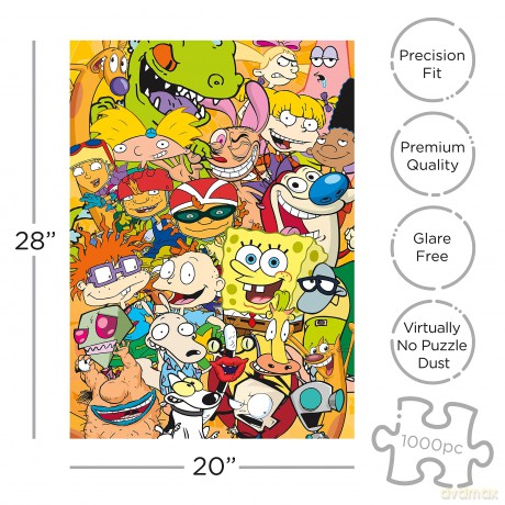 Nickelodeon: Aquarius - Cast (Puzzle 1000 Pezzi)