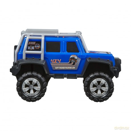 Nikko Toys: Fuoristrada Luci E Suoni Motorizzato Blu - 18 Cm