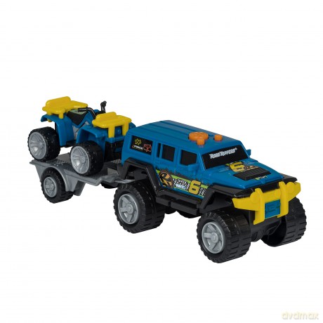 Nikko Toys: Suv Con Carrello Porta Quad (20cm)