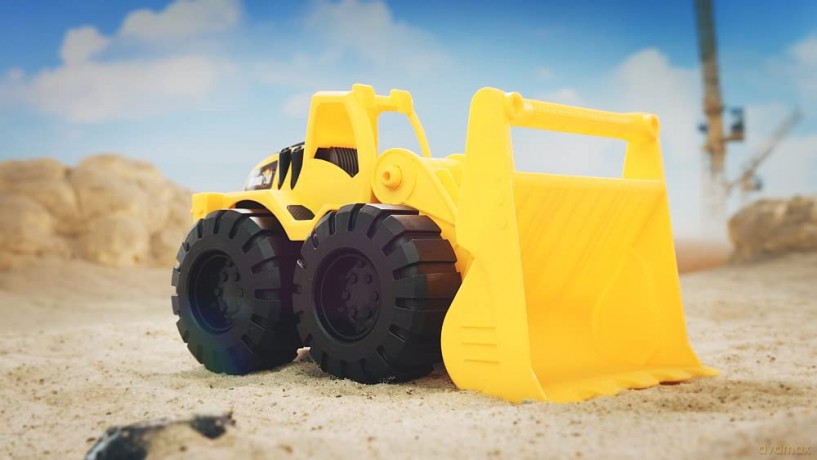 Nikko Toys: Veicoli Da Cantiere In Scatola - Ruspa