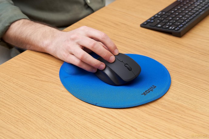Nilox Ergonomic Mouse Pad Blue