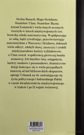 Lwowska szkoła matematyczna - Urbanek Mariusz [KSIĄŻKA]