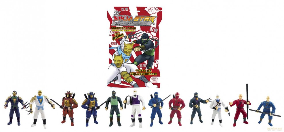Ninja Star Shinobi Warriors (Assortimento)