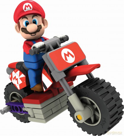 Nintendo Mario Kart Bike Building Set Mario