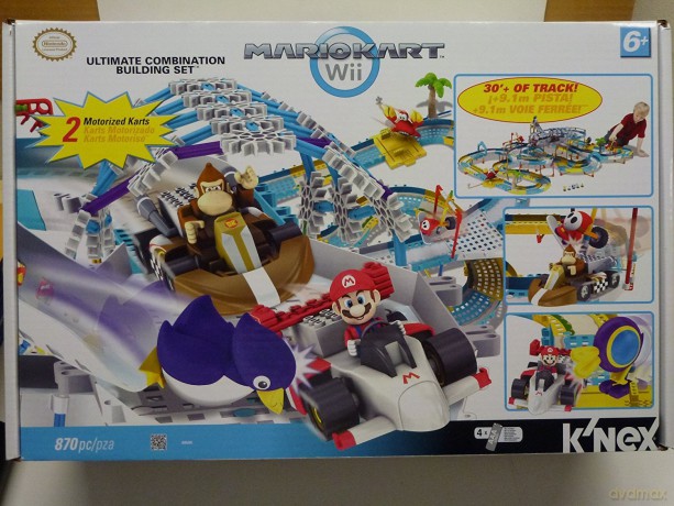 Nintendo Mario Kart Bike Building Set Mario