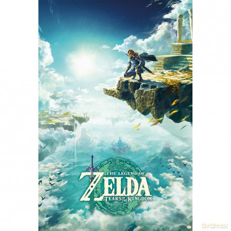Nintendo: Pyramid - The Legend Of Zelda - Tears Of The Kingdom Hyrule Poster