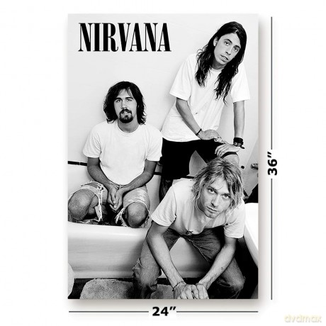 Nirvana: Pyramid - Bathroom (Poster Maxi 61x91,5 Cm)