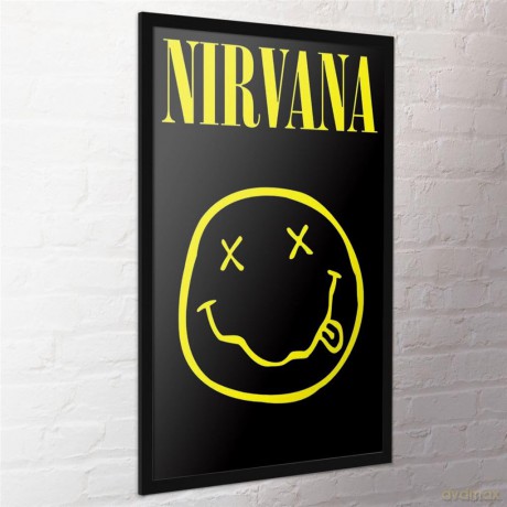 Nirvana: Smiley (Poster 61x91,5 Cm)