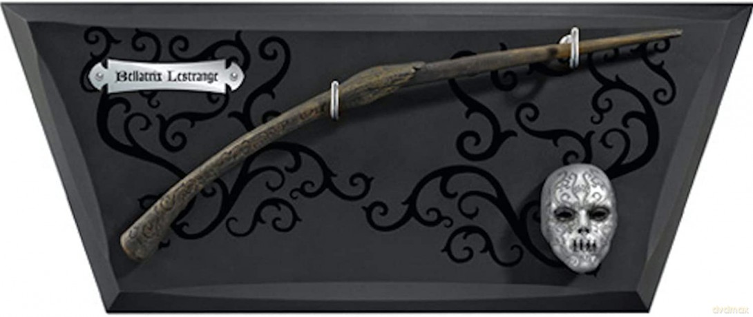 Noble Collection - Harry Potter: Bacchetta Magica Di Bellatrix Lestrange Con Espositore