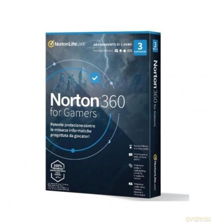 Norton360 Gamer 50gb 1u 3d 12m A B