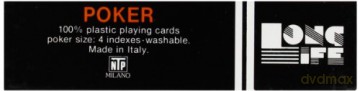 Ntp: Carte Da Gioco Poker Floreale Rosso Pvc