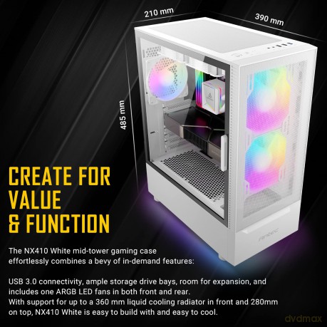 Nx410 White Cabinet
