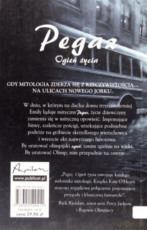 Pegaz. Ogień życia - O'Hearn Kate [KSIĄŻKA]