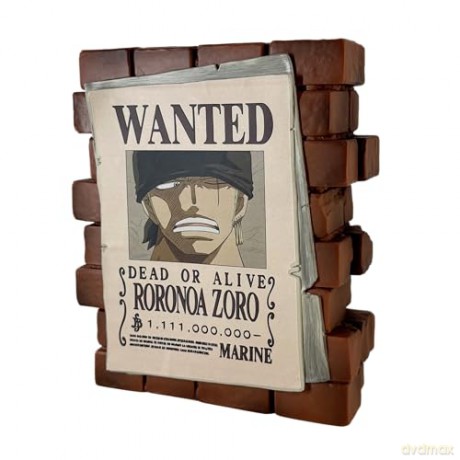 One Piece - Most Wanted Zoro - Money Box Pvc 16cm