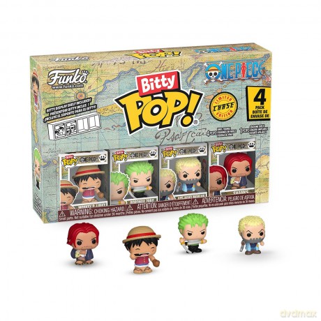 One Piece: Funko Pop! Bitty Pop - Luffy (4 Pack)