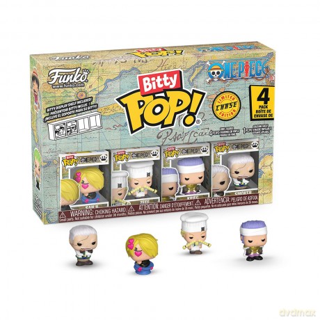 One Piece: Funko Pop! Bitty Pop - Sanji (4 Pack)