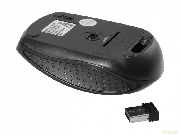 Optical Wireless 4-Button Travel Mo
