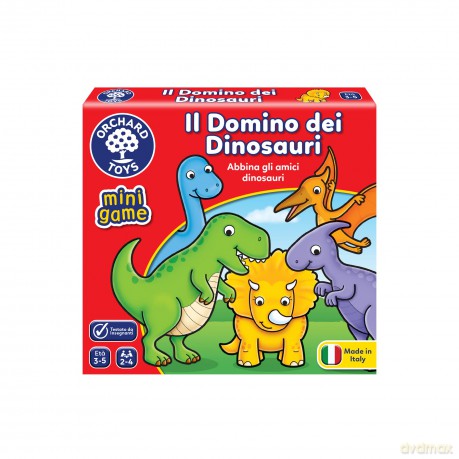 Orchard Toys: Mini Game - Domino Dei Dinosauri