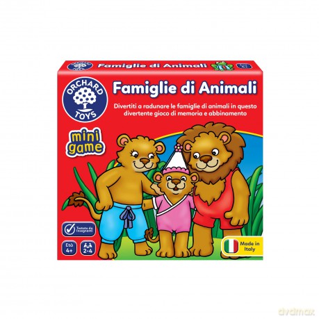 Orchard Toys: Mini Game - Famiglie Animali