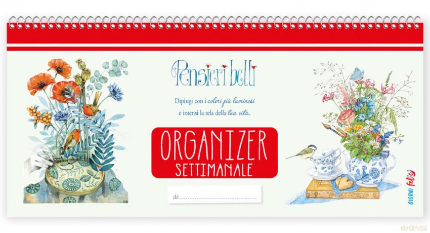 Organizer Settimanale. Pensieri Belli