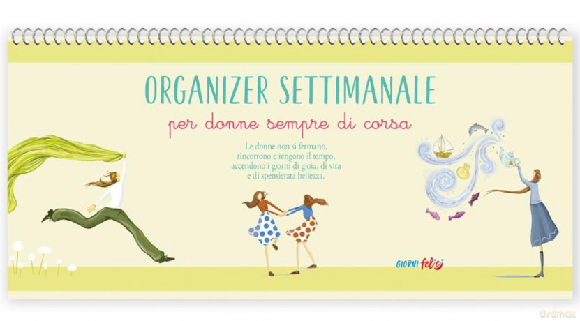 Organizer Settimanale. Per Donne Sempre Di Corsa
