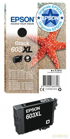 Original 603 Xl Tinte Seestern - Schwarz-Epson