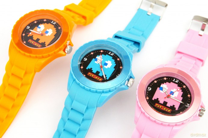 Orologio da Polso Analogico Pac-Man Arancione