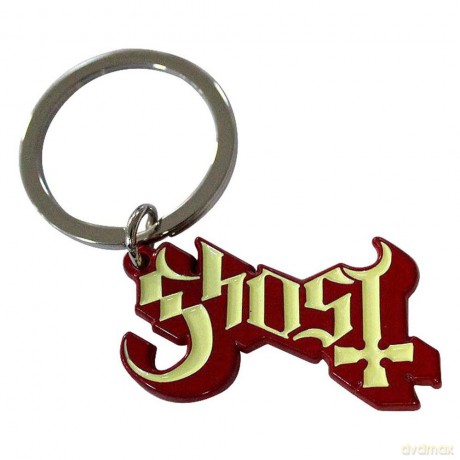 Orphan Sku - Ghost Keychain: Logo Red Shadow