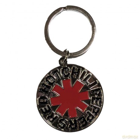 Orphan Sku - Red Hot Chili Peppers Keychain: Asterisk Logo Silver (Enamel In-Fill)