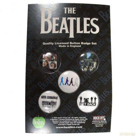 Orphan Sku - The Beatles Button Badge Pack: 1969-1970