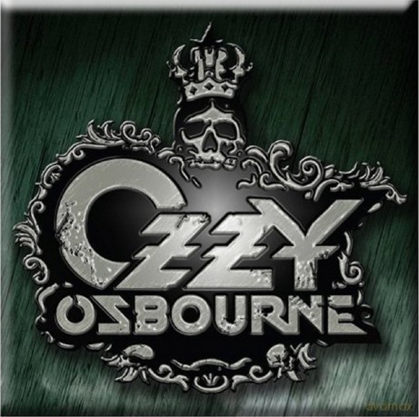 Ozzy Osbourne Fridge Magnet: Crest Logo