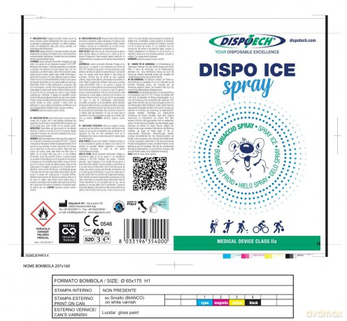 P5 Ghiaccio Spray - Flacone 400ml