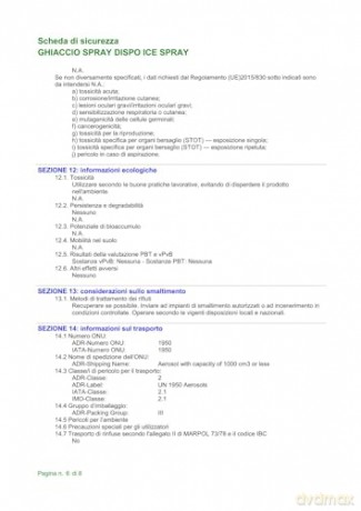 P5 Ghiaccio Spray - Flacone 400ml