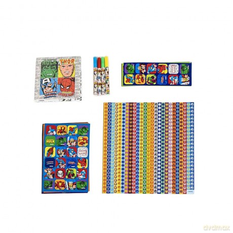 Pacchetto Sticker 1000 Pezzi Marvel