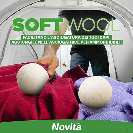 Palline Di Lana Soft Wool 3x