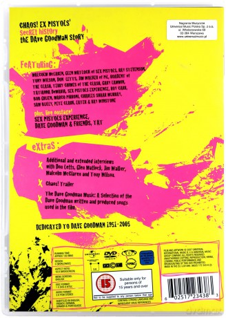 Various: Chaos:Ex Pistols Secret History [DVD]