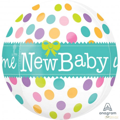 Palloncino Mylar "Welcome New Baby"