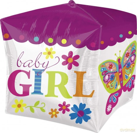 Palloncino Mylar Cubo Bimba