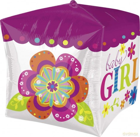 Palloncino Mylar Cubo Bimba