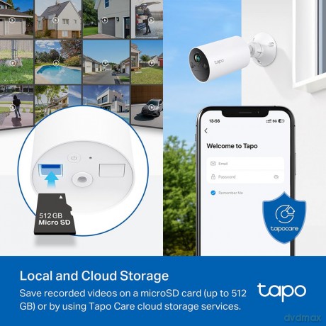 Pan/Tilt Home Security Wi-Fi Cam