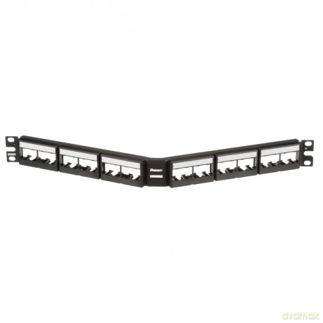 Pann.1u Ang.Per 24 Rj45u Nero
